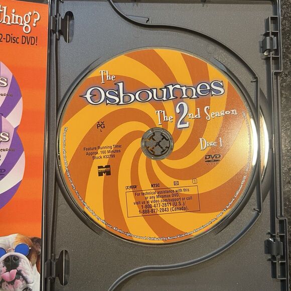 The Osbournes - The Second Season (DVD, 2003) - Picture 2 of 4